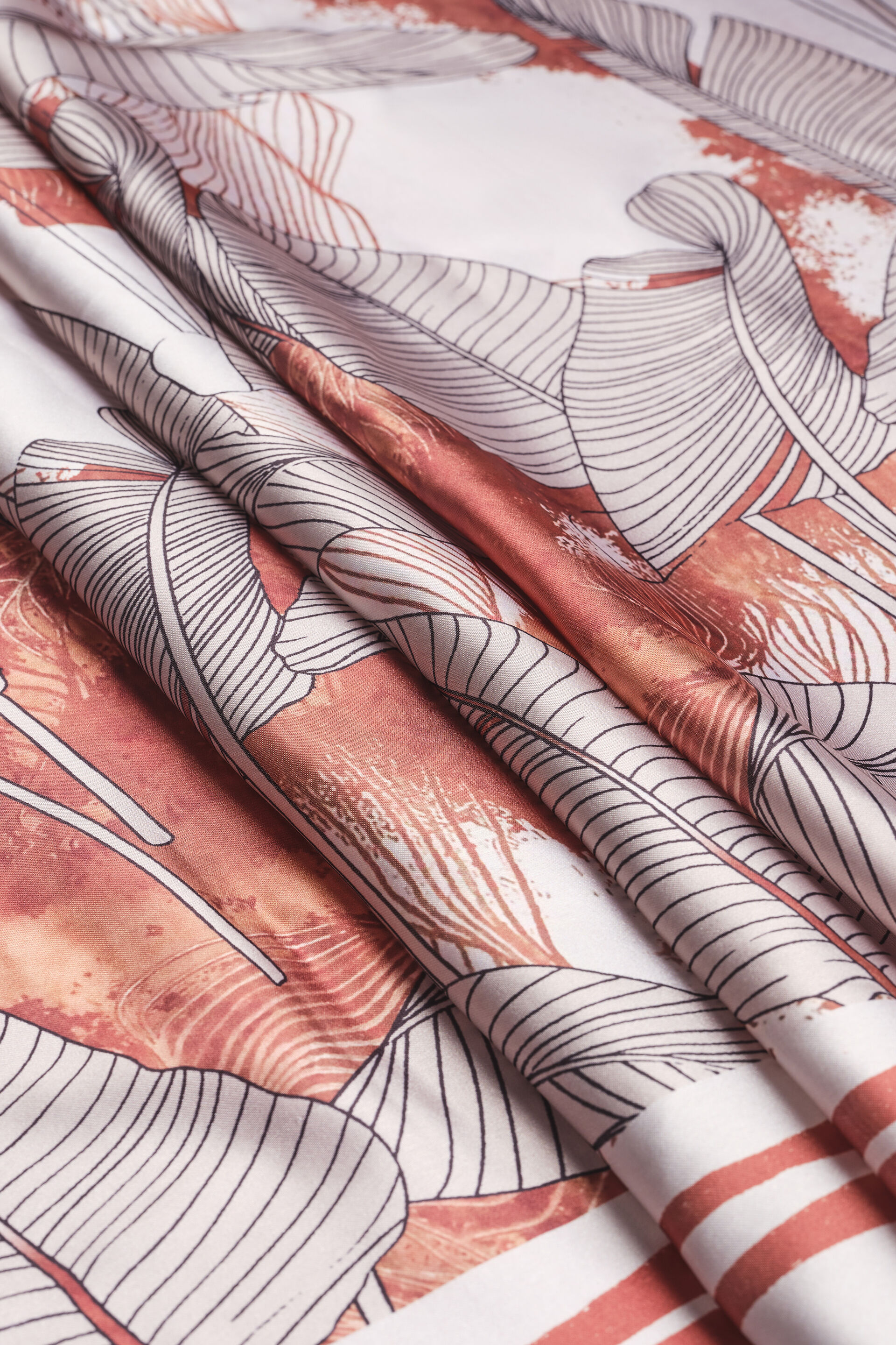 Amber Satin Scarf, , image 2